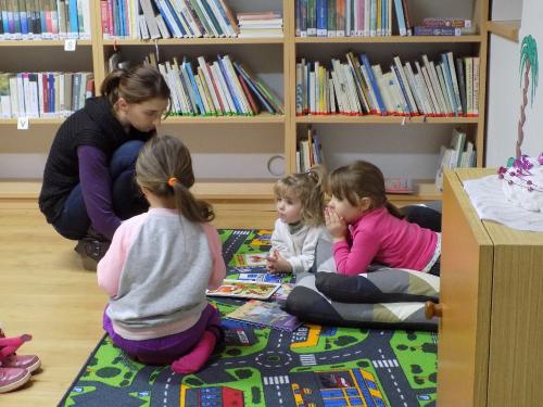 Mikuláš v&nbsp;knihovně 2017